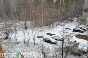 В Пензе и Заречном начался снегопад