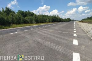 На сельских территориях Пензенской области отремонтировали свыше 9 км дорог