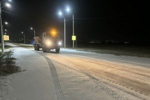 Дороги Пензенской области чистят от снега более 70 единиц спецтехники
