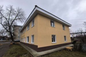 В Сердобске обновили фасад дома на ул. Ленина в «Ясенках»