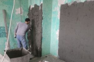 В Белинском районе продолжается капремонт больницы