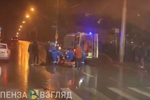 На пешеходном переходе в Пензе сбили человека