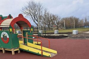 В культурно-спортивном парке Земетчино установили игровую зону