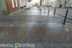 Гололедица ожидается во вторник на дорогах Пензенской области