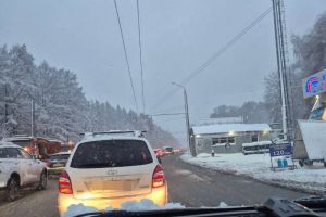 В понедельник утром Пенза «встала» в автомобильных пробках