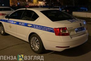Пензенское УМВД опубликовало видеозапись погони за угонщиком автомобиля «Nissan»
