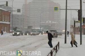 28 ноября в Пензенской области ожидается снег и мороз