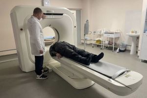 В Пензе в поликлинике №1 ввели в эксплуатацию новый компьютерный томограф