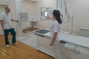 В Пензенской областной туберкулезной больнице установили новый рентген-аппарат