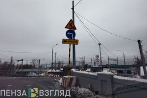 В Пензе вновь изменится схема движения после перекрытия участка улицы Ерик