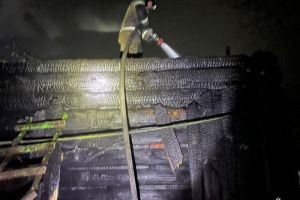 В Лунинском районе при пожаре погибла женщина