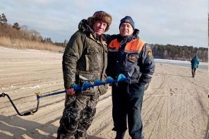 Рыбака спасли с отколовшейся льдины в Пензенской области