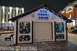 Опубликован режим работы приемной Деда Мороза на площади Ленина в Пензе