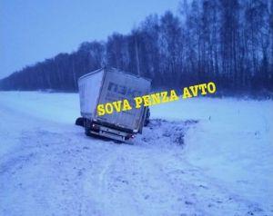 В Пензенской области случилось несколько ДТП с грузовиками