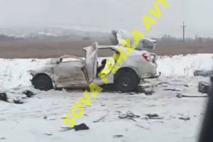 В Пензенской области легковушку «смяло» в ДТП с большегрузом