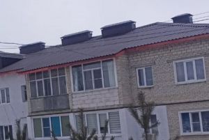 В селе Грабово отремонтировали крышу дома, в котором завелся грибок