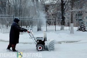 В Пензе потребовали четко следовать графикам уборки снега