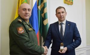 Руководителю администрации Пензы присвоили звание подполковника