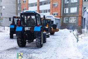 В Пензе опубликованы маршруты движения снегоуборочной техники
