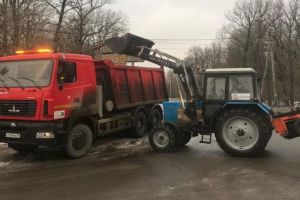 105 единиц спецтехники задействованы в уборке улиц Пензы