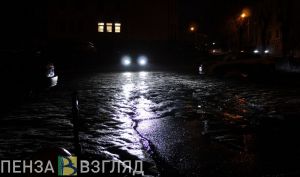 В Сердобске в «Березках» перевернулся автомобиль