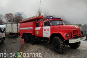 За минувшие сутки пожарные в Пензенской области потушили 3 возгорания