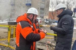 В Пензе завершили ремонт тепломагистрали по улице Чкалова