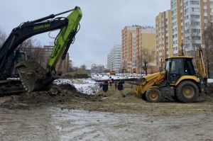 Строительство перемычки между улицами Измайлова и Антонова идет с опережением