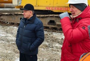 В Пензе перекладывают коммуникации на дороге между ул. Измайлова и Антонова