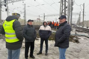 В Пензе строят объездную железную дорогу из-за реконструкции путепровода