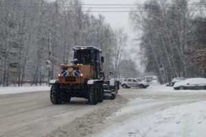 За ночь с дорог Пензы вывезли 570 кубометров снега