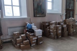 Жители Мокшанского района отправили партию гуманитарной помощи в зону СВО
