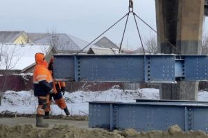 На Сурском мосту в Пензе проводятся противоаварийные работы