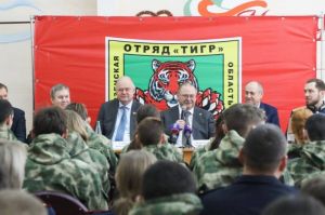 Мельниченко посетил завершение зимних сборов отряда «Тигр»