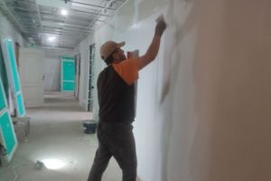 В Белинской районной больнице идет ремонт пятого этажа