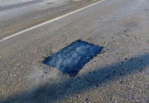 В Пензе за два месяца отремонтировали 1331 квадратный метр дороги
