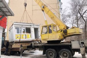 С улицы Островского в Пензе убрали незаконно установленный торговый киоск