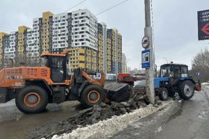 С последствиями непогоды в Пензе борются 111 единиц техники