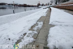 В Пензе начали наблюдение за подъемом воды в Суре