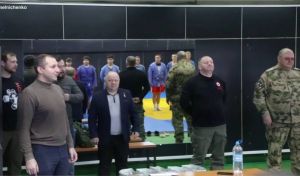 Мельниченко встретился с донецкими самбистами