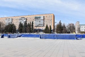 В Пензе главный фонтан готовят к лету