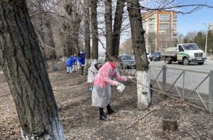 В Пензе прошел общегородской субботник