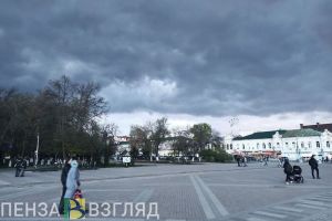 В ближайшие 3 часа на территории Пензенской области ожидается гроза