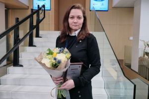 В Москве наградили заместителя главного редактора РИА «ПензаСМИ» Елену Куликову