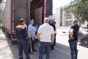 Из Кузнецка в Токмак прибыла 20-тонная партия гуманитарной помощи