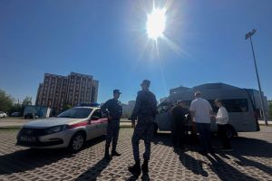 В Пензе начал работать мобильный павильон Росгвардии