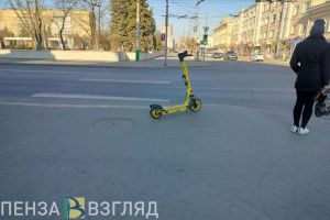 В Пензенской области электросамокаты интегрируют в городскую транспортную среду