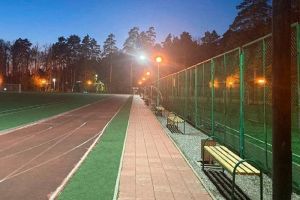 В Заречном на стадионе ФОКа «Лесной» обновили освещение