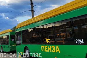 В Пензе изменят схемы движения троллейбуса и трех маршруток