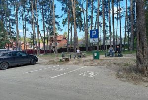 В Пензе возле одного из ТЦ не было парковки для инвалидов